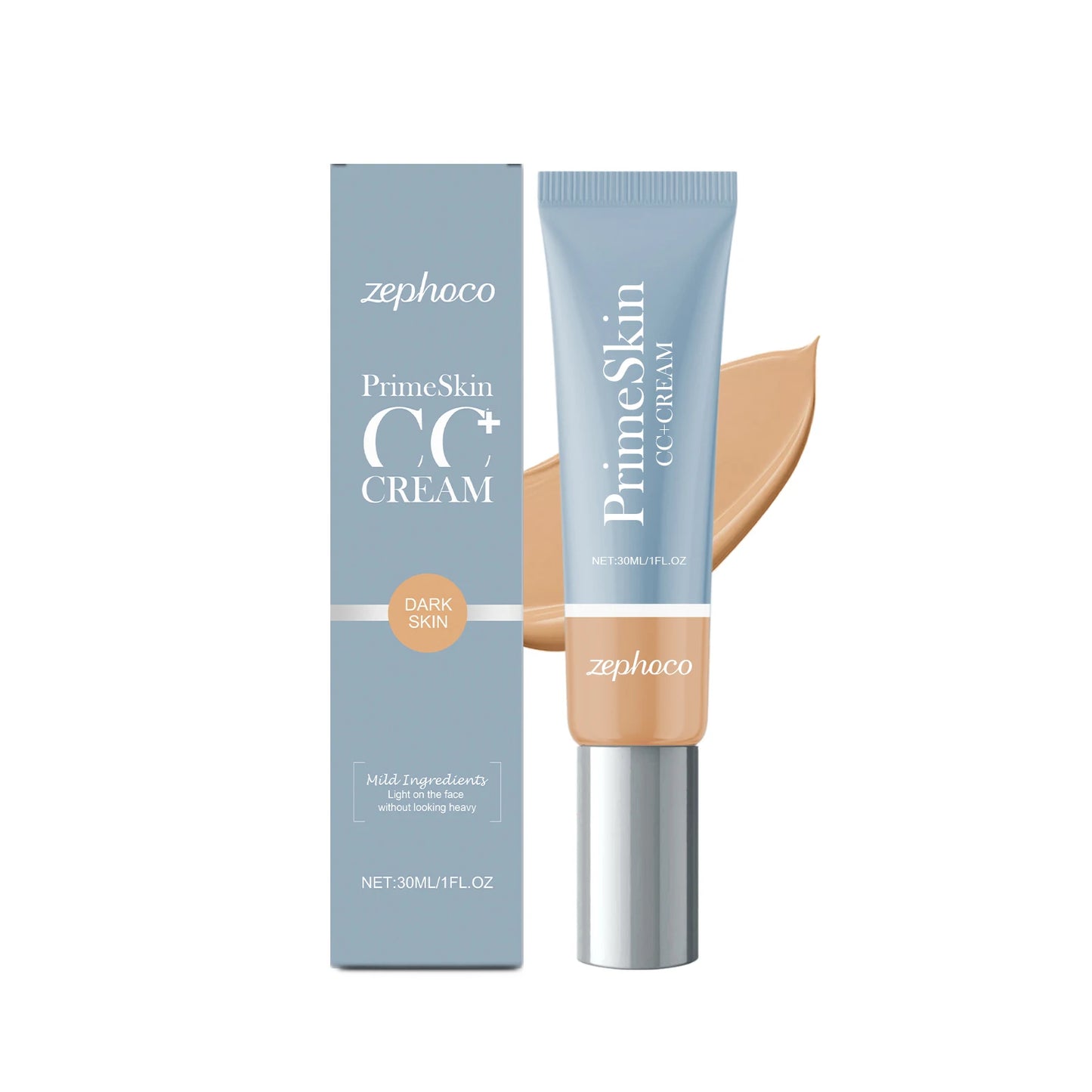 Multi Color Lightweight Liquid Foundation Hydrating Brightening Non-sticky Perfect Converage Reduce Redness Refreshing CC Cream