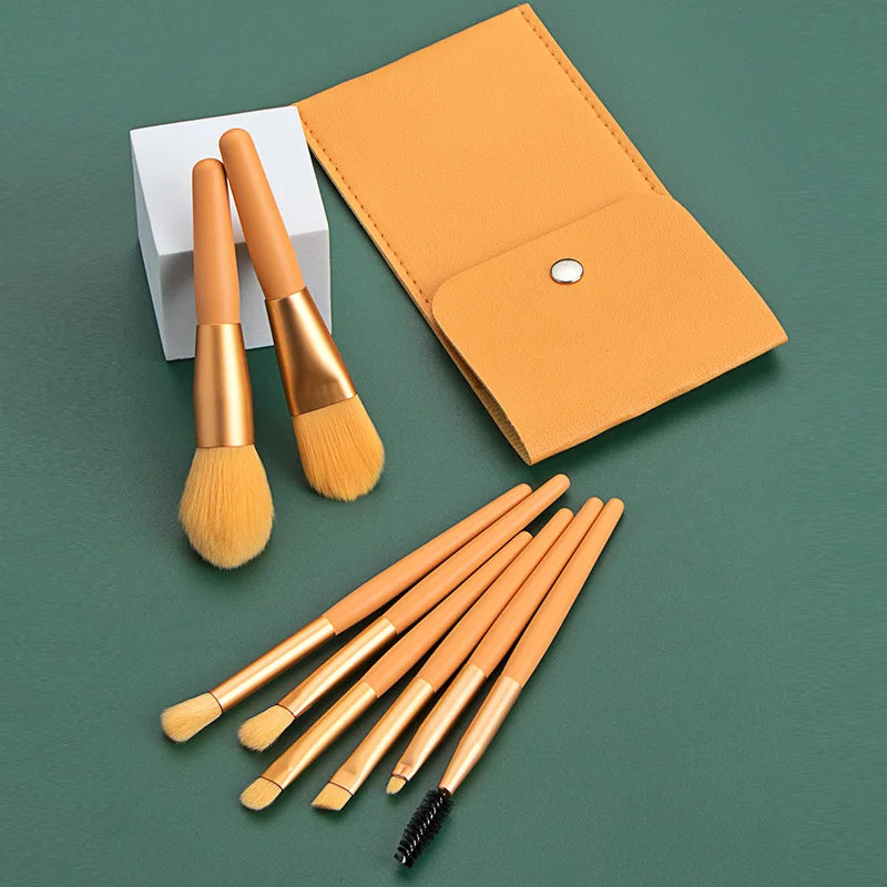 Set 8Pcs Pro Mini makeup Brushes