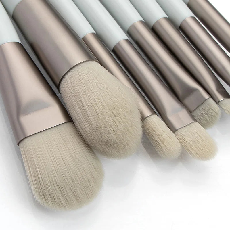 Set 8Pcs Pro Mini makeup Brushes