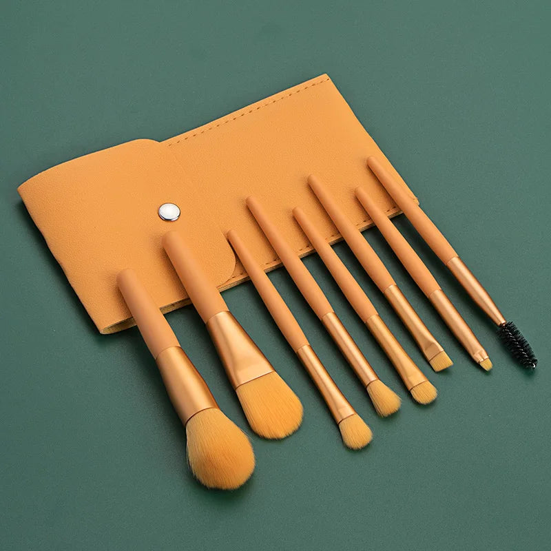 Set 8Pcs Pro Mini makeup Brushes