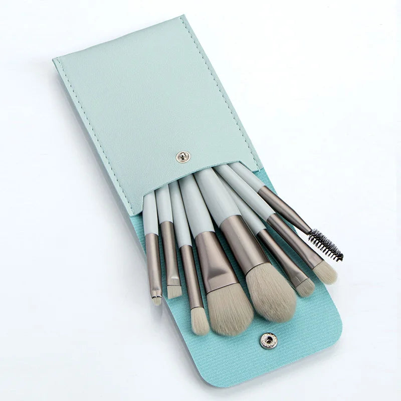 Set 8Pcs Pro Mini makeup Brushes