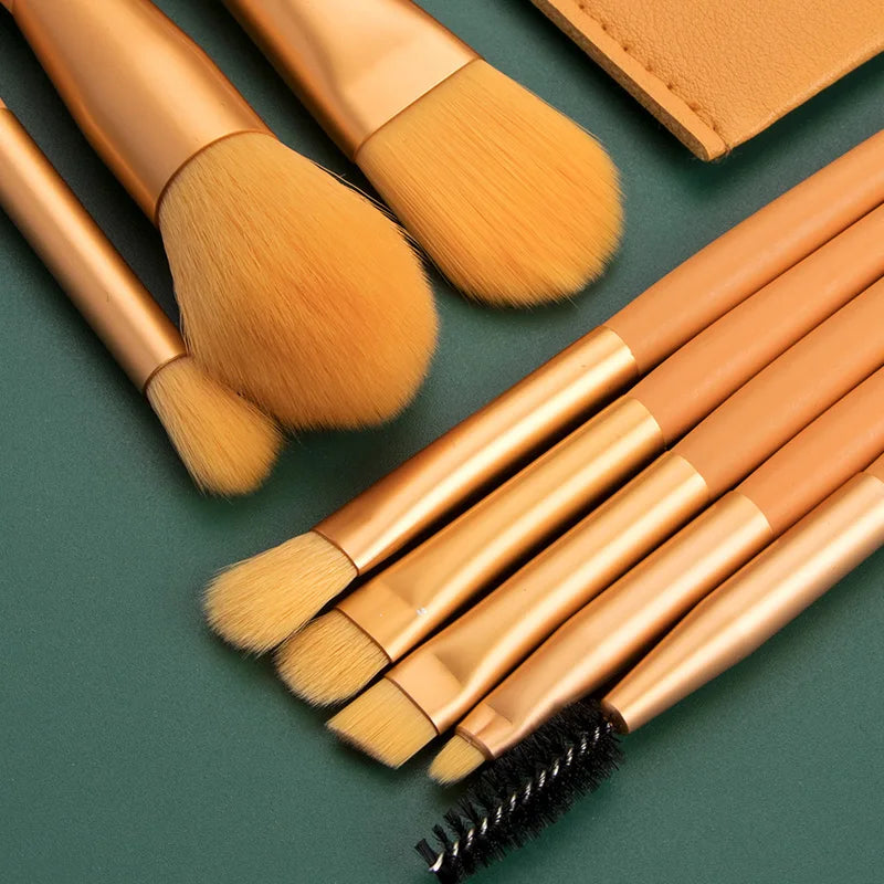Set 8Pcs Pro Mini makeup Brushes