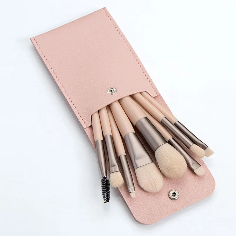Set 8Pcs Pro Mini makeup Brushes