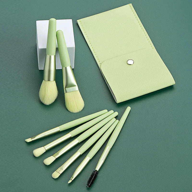 Set 8Pcs Pro Mini makeup Brushes