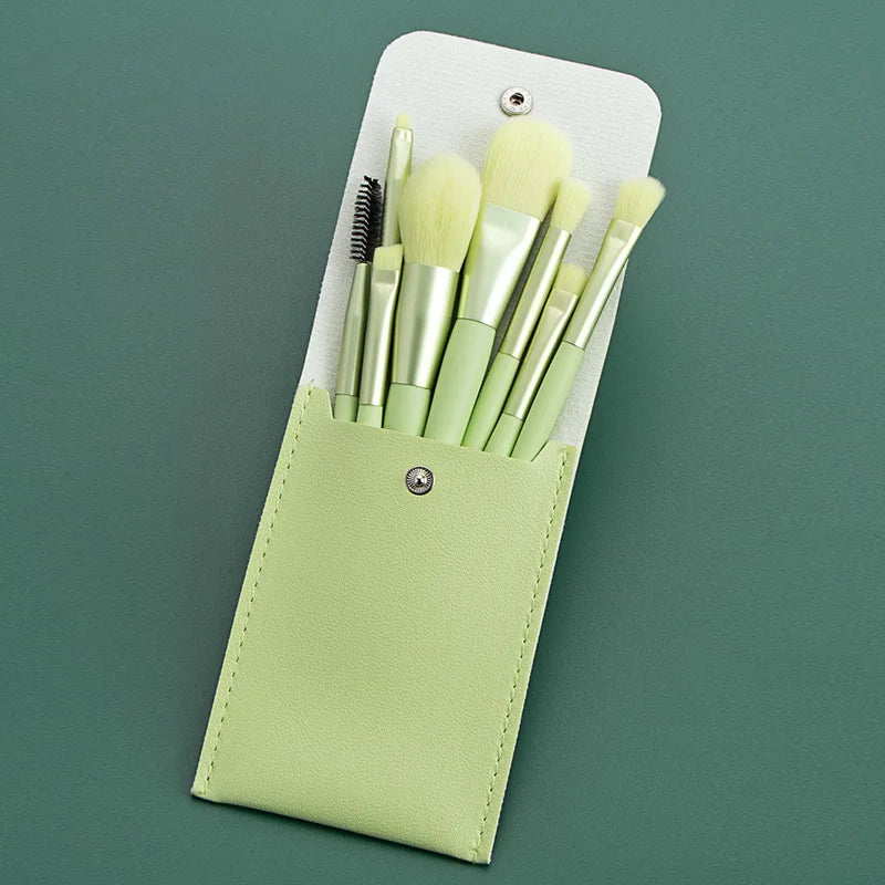 Set 8Pcs Pro Mini makeup Brushes