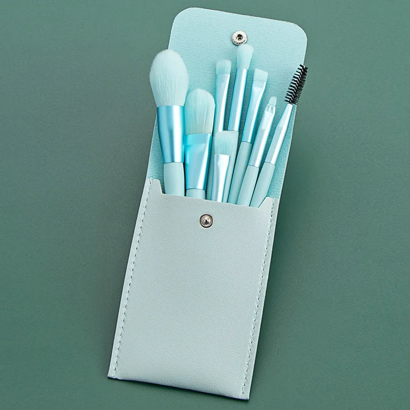 Set 8Pcs Pro Mini makeup Brushes