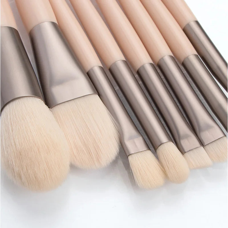 Set 8Pcs Pro Mini makeup Brushes