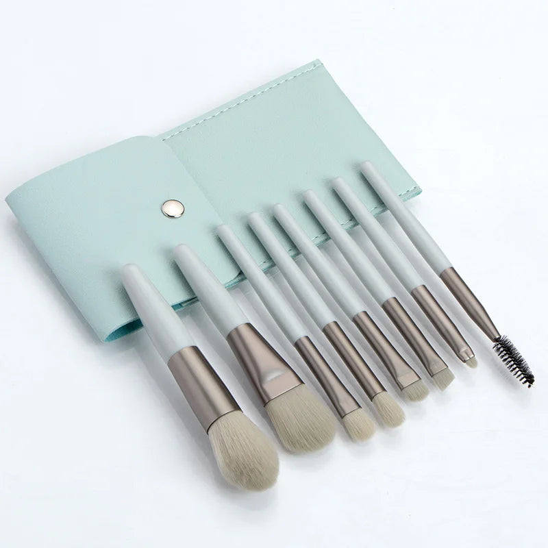 Set 8Pcs Pro Mini makeup Brushes