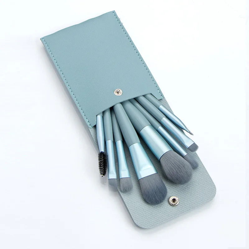 Set 8Pcs Pro Mini makeup Brushes