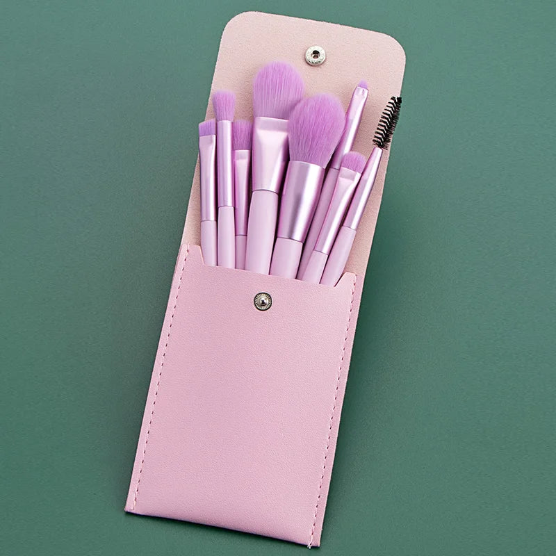 Set 8Pcs Pro Mini makeup Brushes