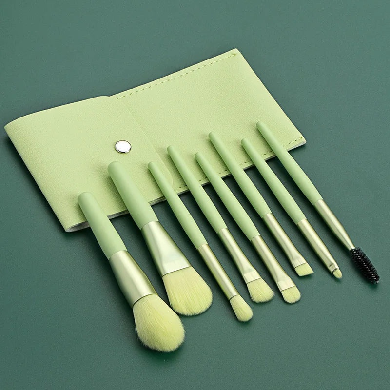 Set 8Pcs Pro Mini makeup Brushes