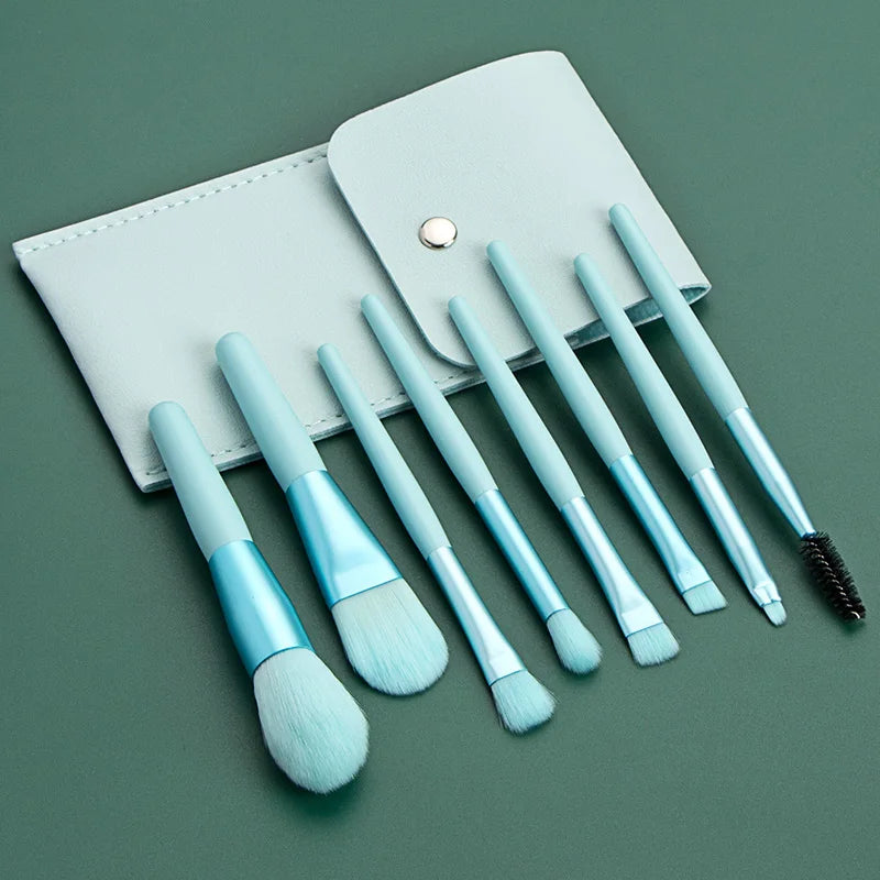 Set 8Pcs Pro Mini makeup Brushes