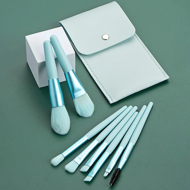 Set 8Pcs Pro Mini makeup Brushes