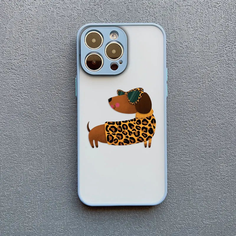 Creative Minimalist Phone Case For iPhone 17 16 Pro Max 15 14 Pro Max Plus 13 Mini 12 11 Pro Max