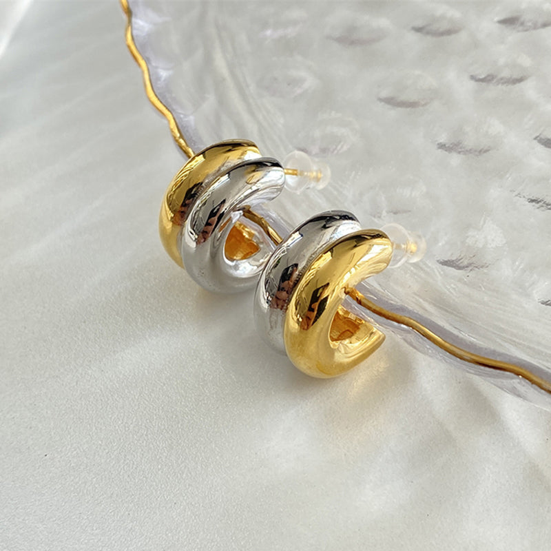 Gold&Silver Plated Earrings for Women