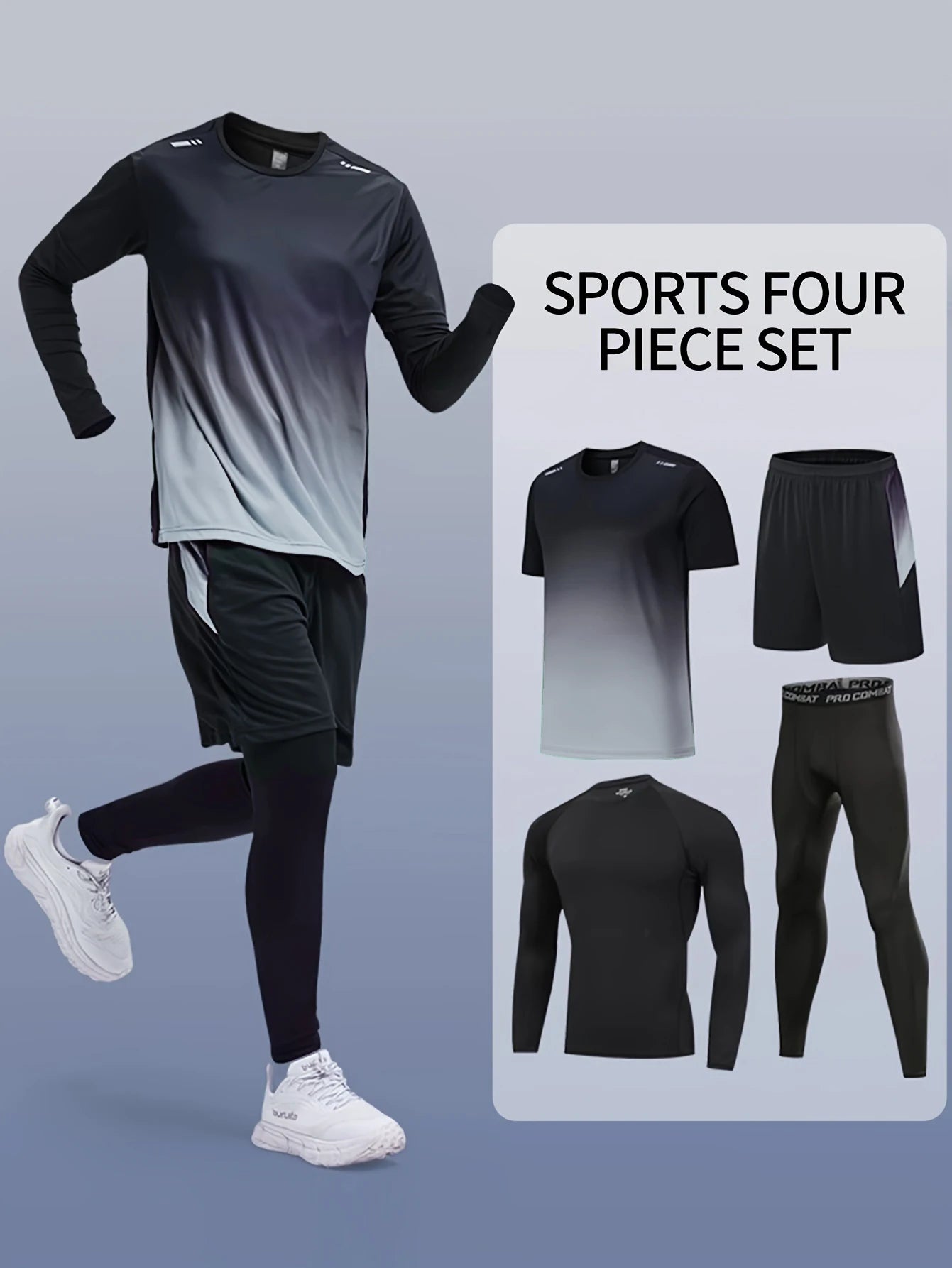 Men's Sports Set 4pcs