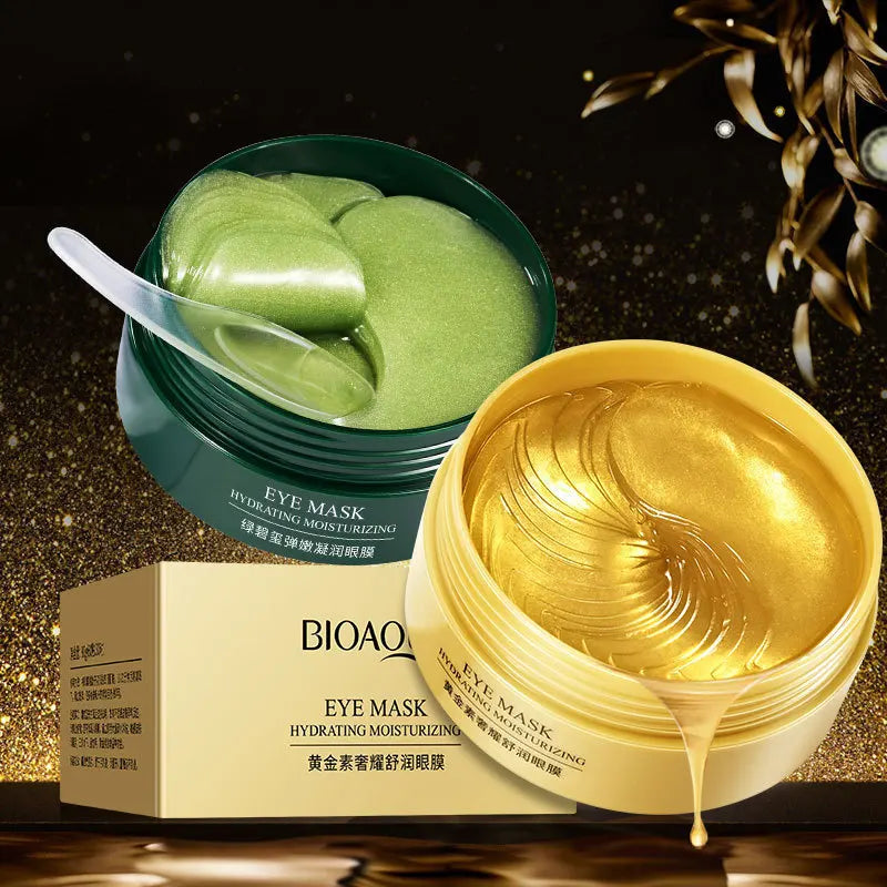 60pcs/box Collagen Eye Mask Moisturizing Firming Anti Dark Circles Eyes Care Gel Masks Eyepatch Beauty