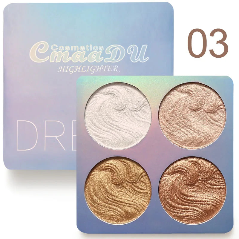 Baking Powder Highlighter Enhances silhouette contouring and enhances skin tone