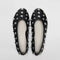 New Steel Flat Shoes With Silver Ball For Women