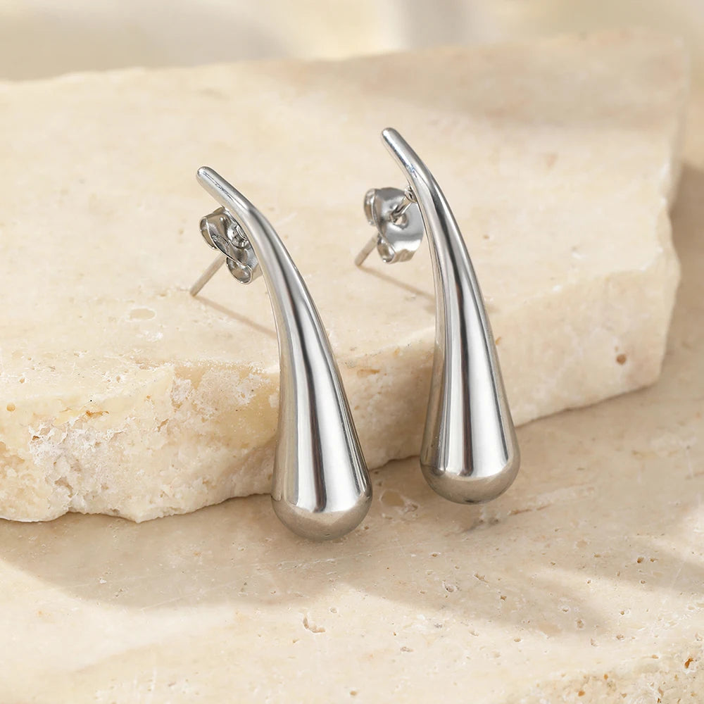 Elegant Stainless Women's Earrings