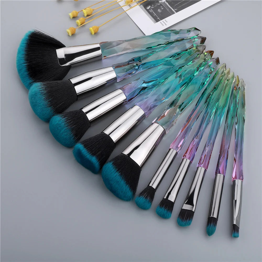 Set Makeup Brushes 10PCS