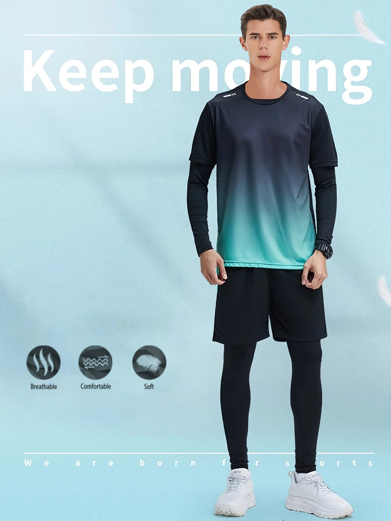 Men's Sports Set 4pcs