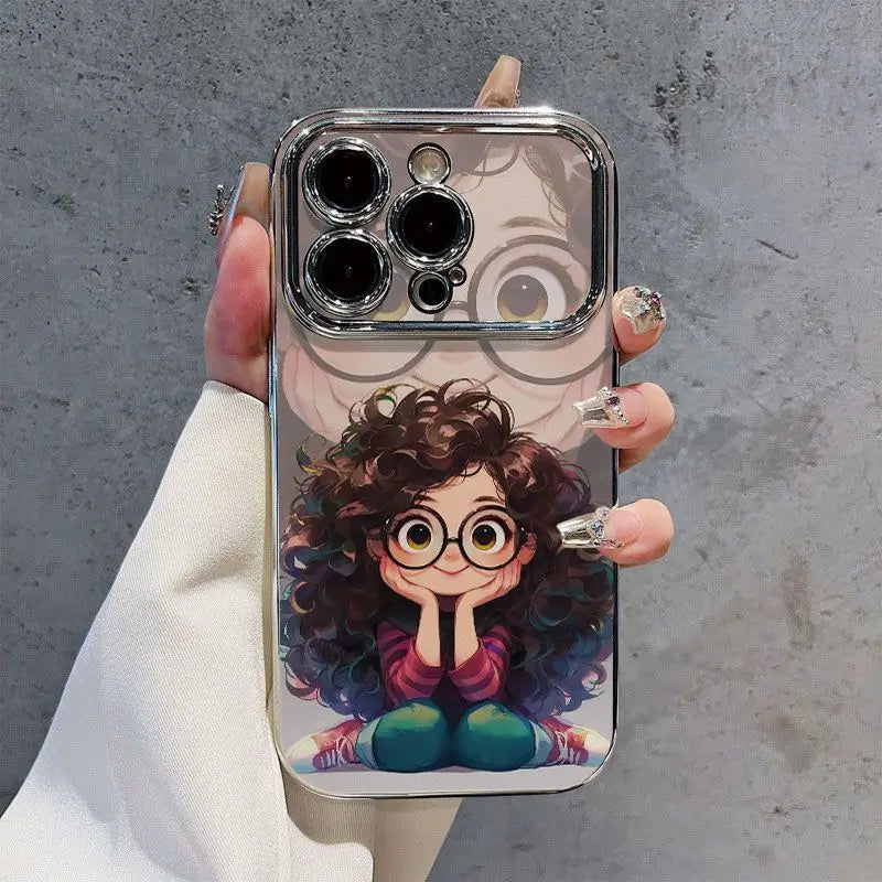 Cute girl Phone Case For iPhone