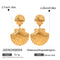 Stainless Waterproof Shell Collection Earrings