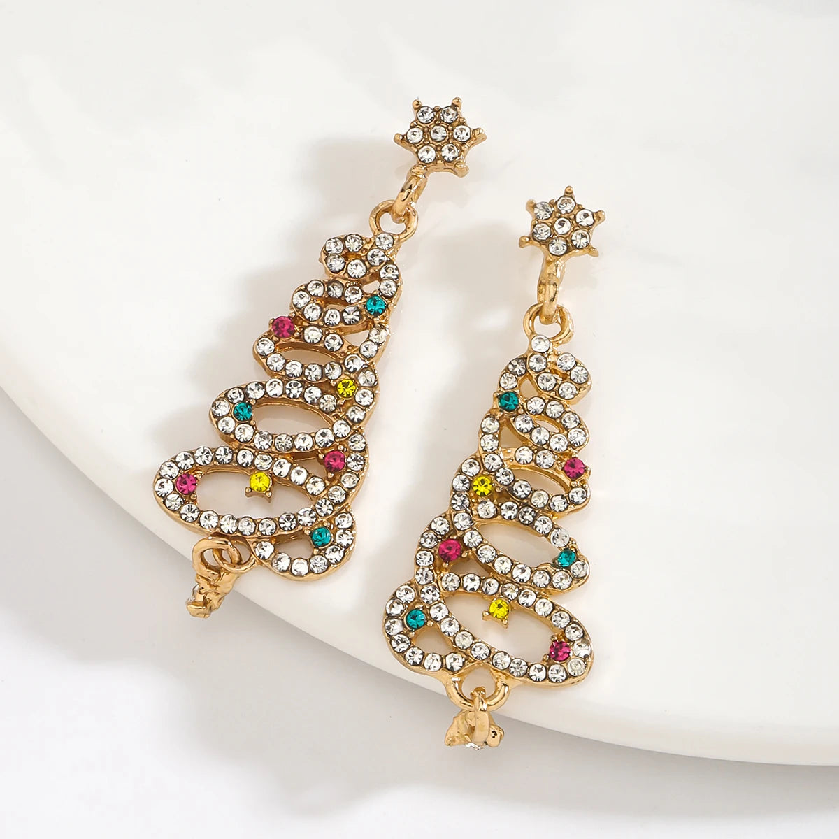 Christmas Tree Earrings Earrings