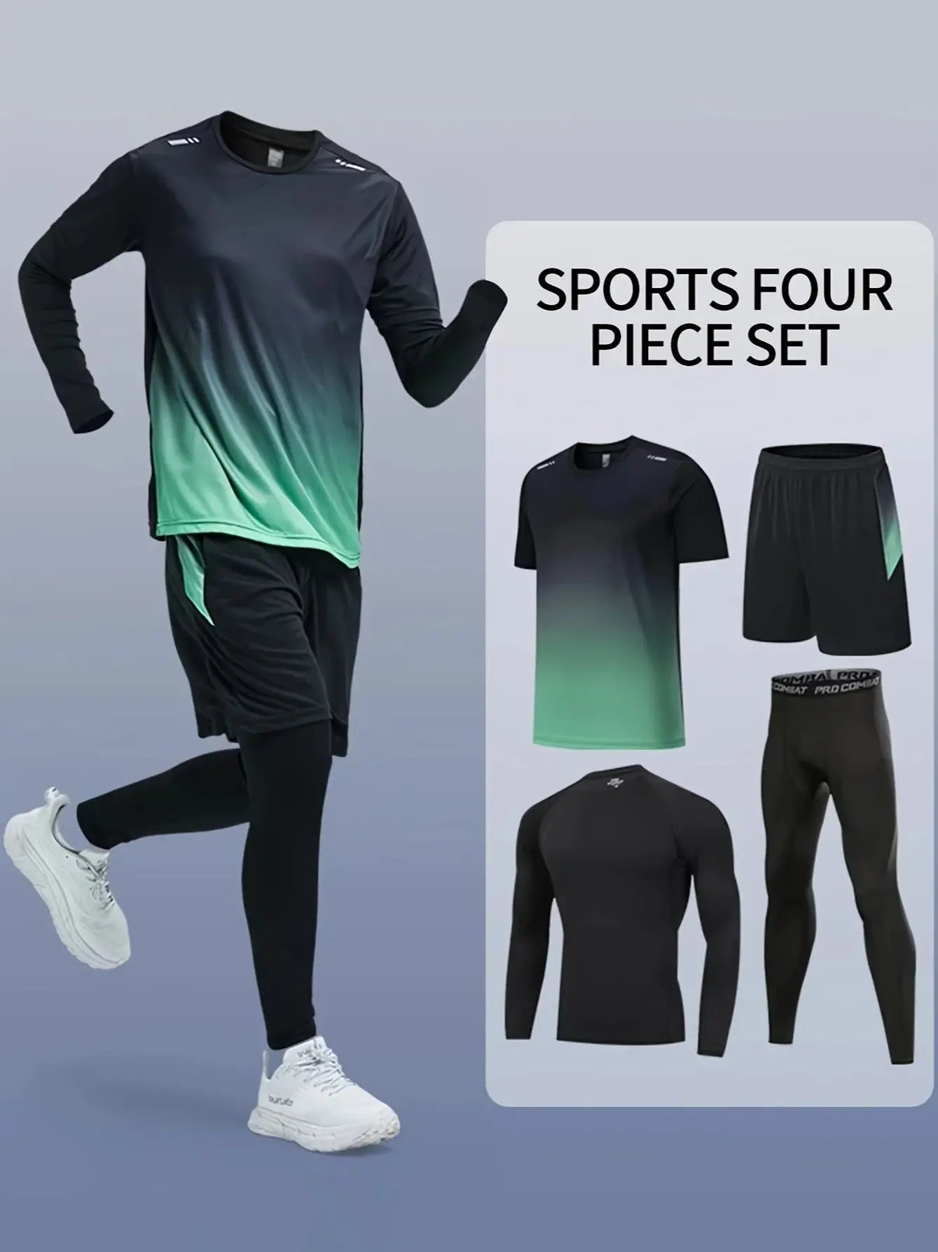 Men's Sports Set 4pcs