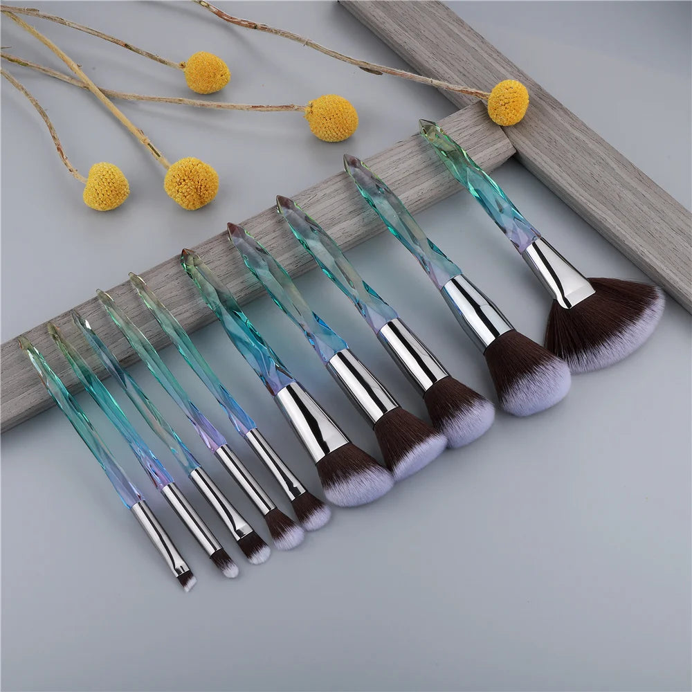 Set Makeup Brushes 10PCS