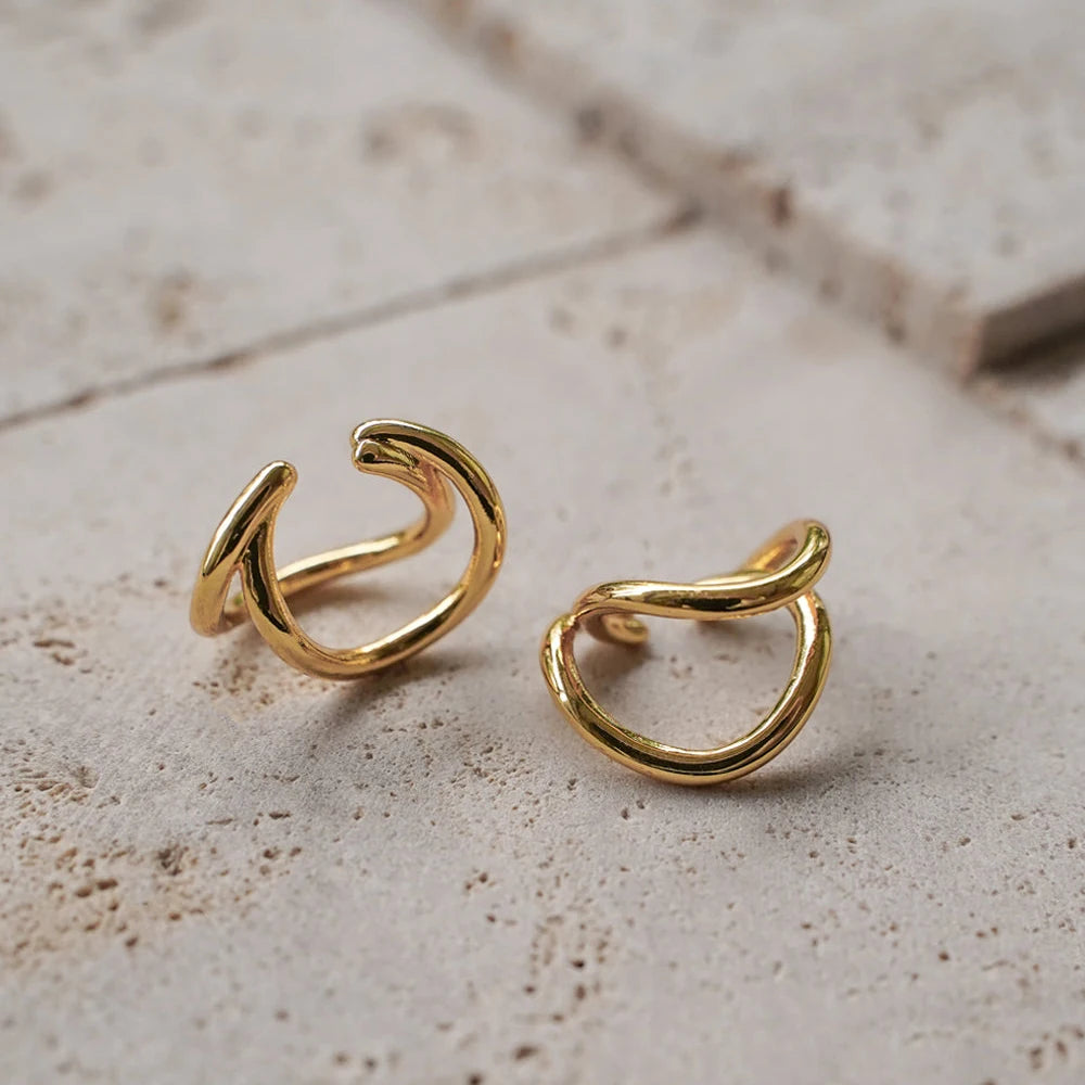 New Arrival Multicolor Crystal Ear Cuff Stackable Shaped Ear Clips No Pierced Cartilage Earring for Women