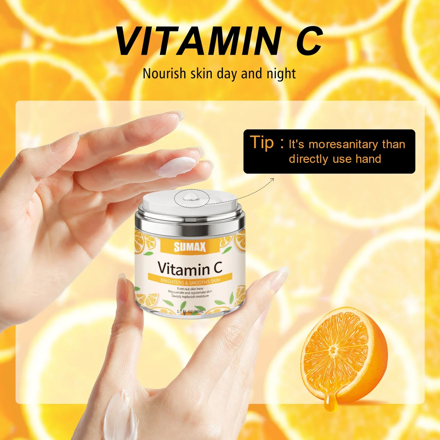 Vitamin C Face Cream kincare Moisturizing Brightening Nourishing Hydrating Firming Facial Creams