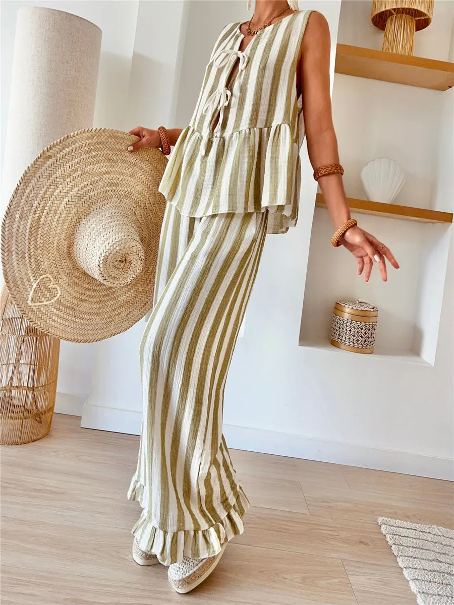 Set casual Outfits 2 Pieces Summer Collection For Women