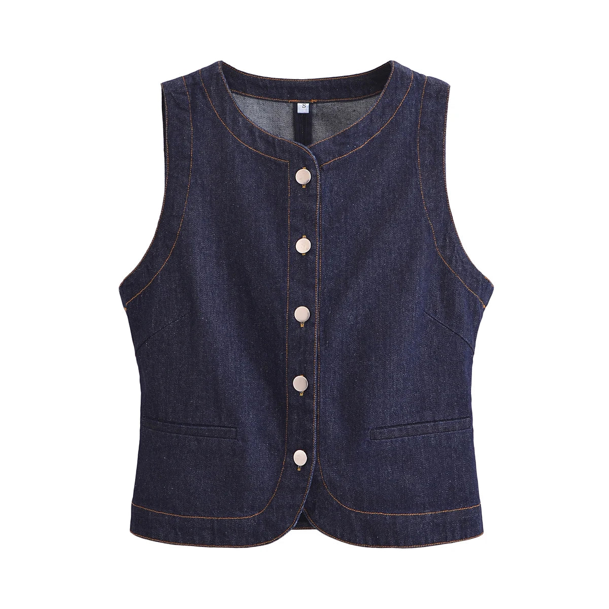 New Collection Denim Vest