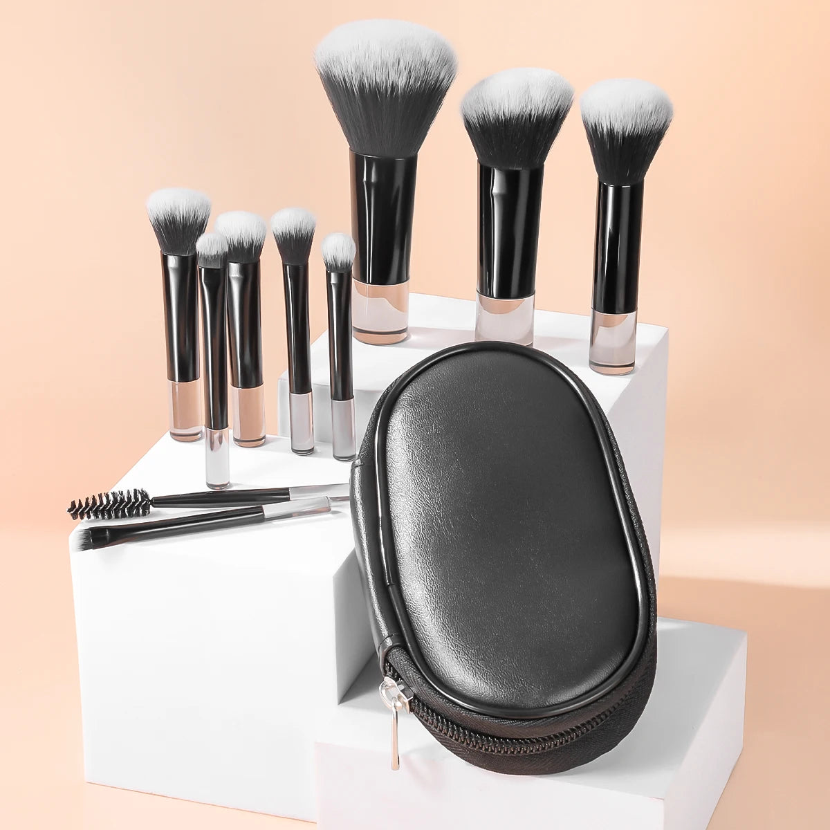 Sets Makeup Brushes 10pcsn with bag multifunctional