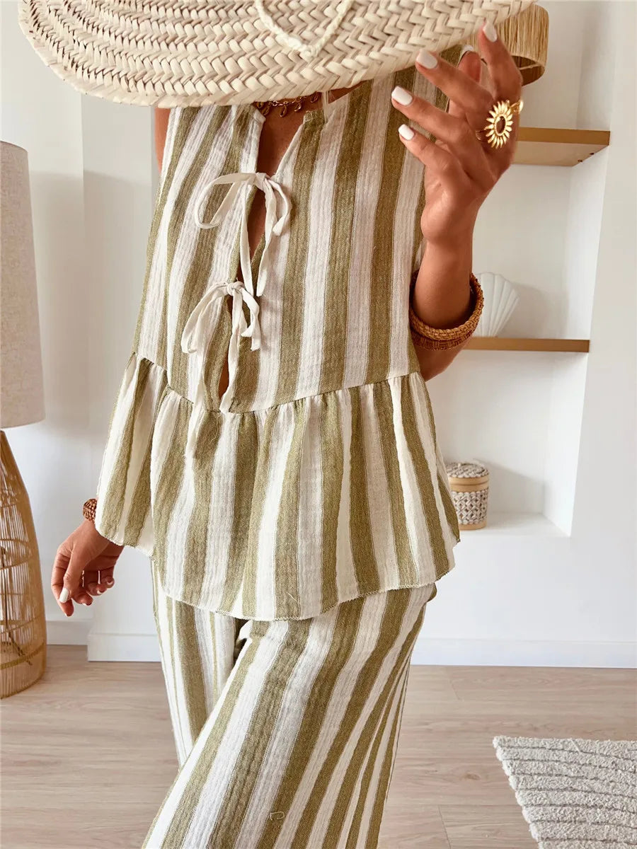 Set casual Outfits 2 Pieces Summer Collection For Women