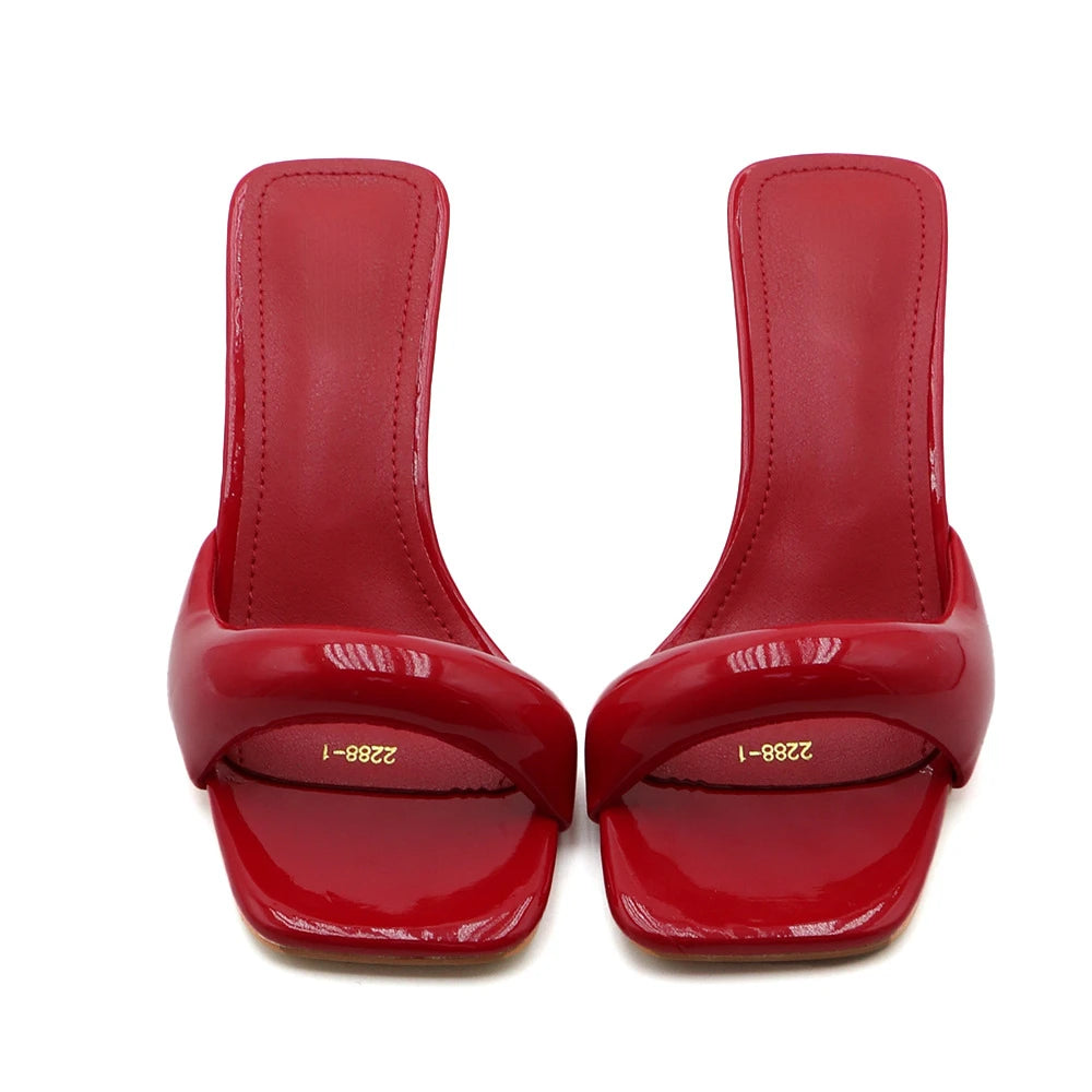 New Fashion Slippers Women Open Sandals Female Pumps Simple Designer Sandals