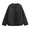 Elegant Casual and versatile neck bow Tie cotton Jacket For Women