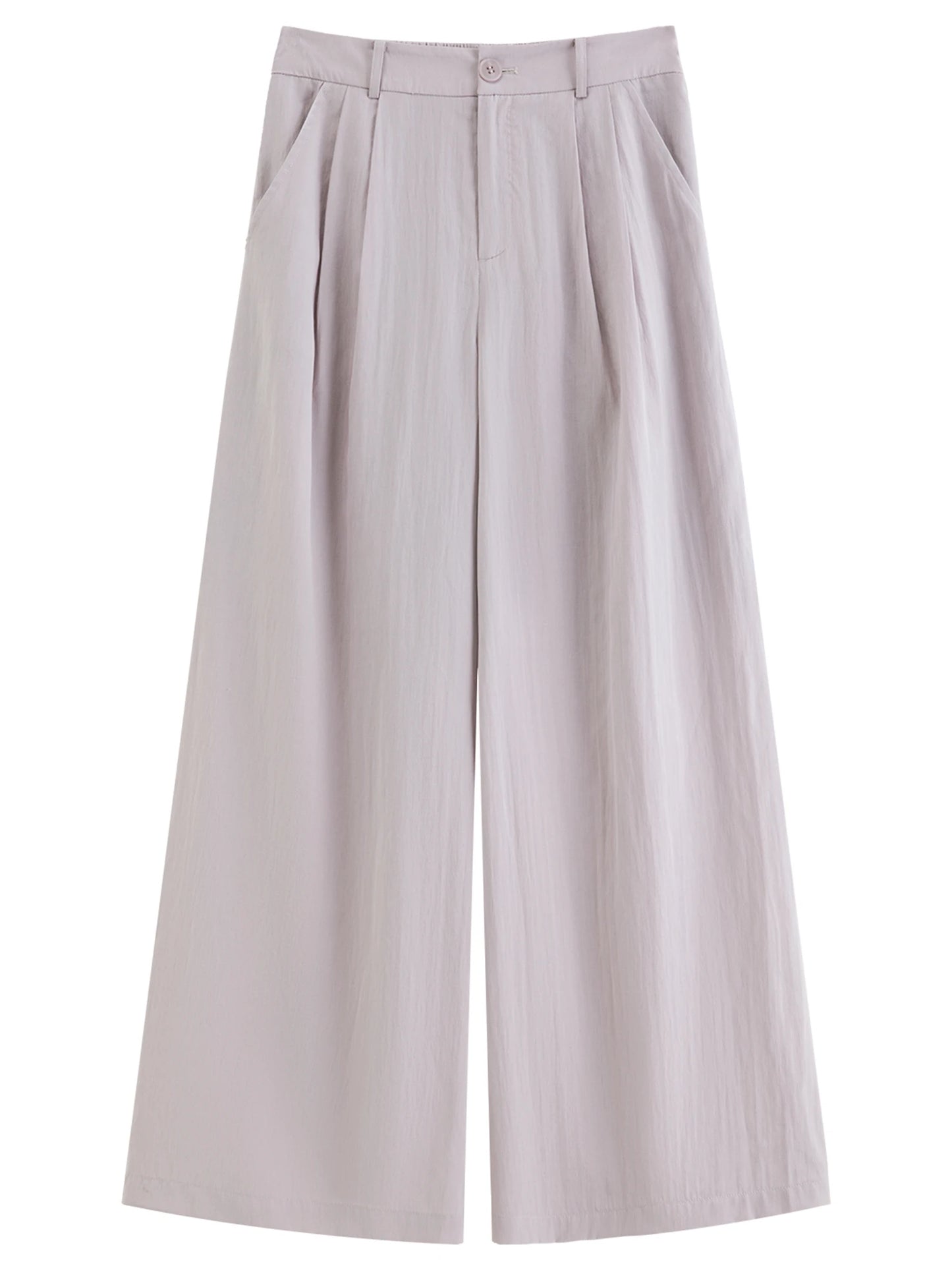 Women Coastal Wander Leisure Fashion Outfit,New French Holiday Camisole & High Waist Wide Leg Pants Set