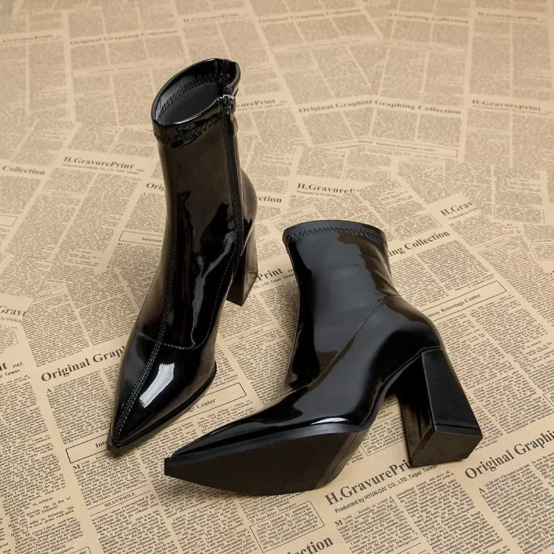 Women's Boots Pointed Shoes for Women New Side Classic Daily Boots Women Boots