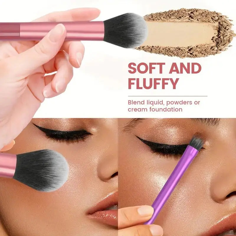 Set Brush 8pcs Pro Makeup