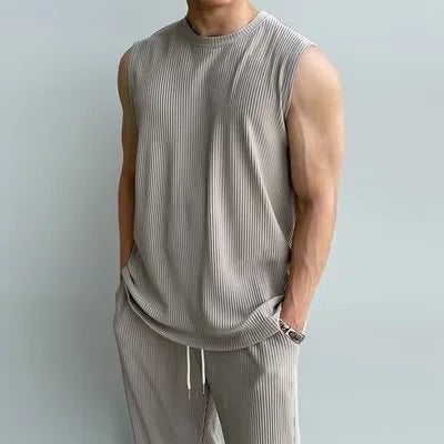 New Elegant Men's Summer Suit