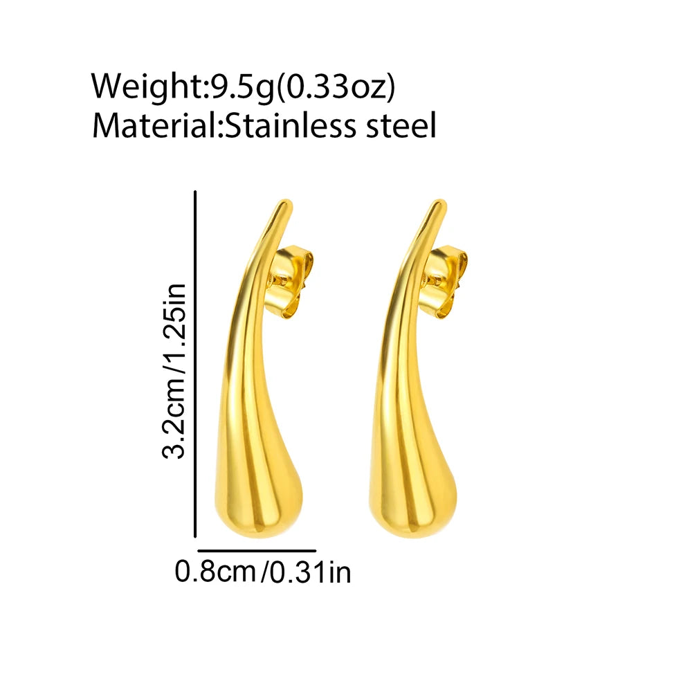 Elegant Stainless Women's Earrings