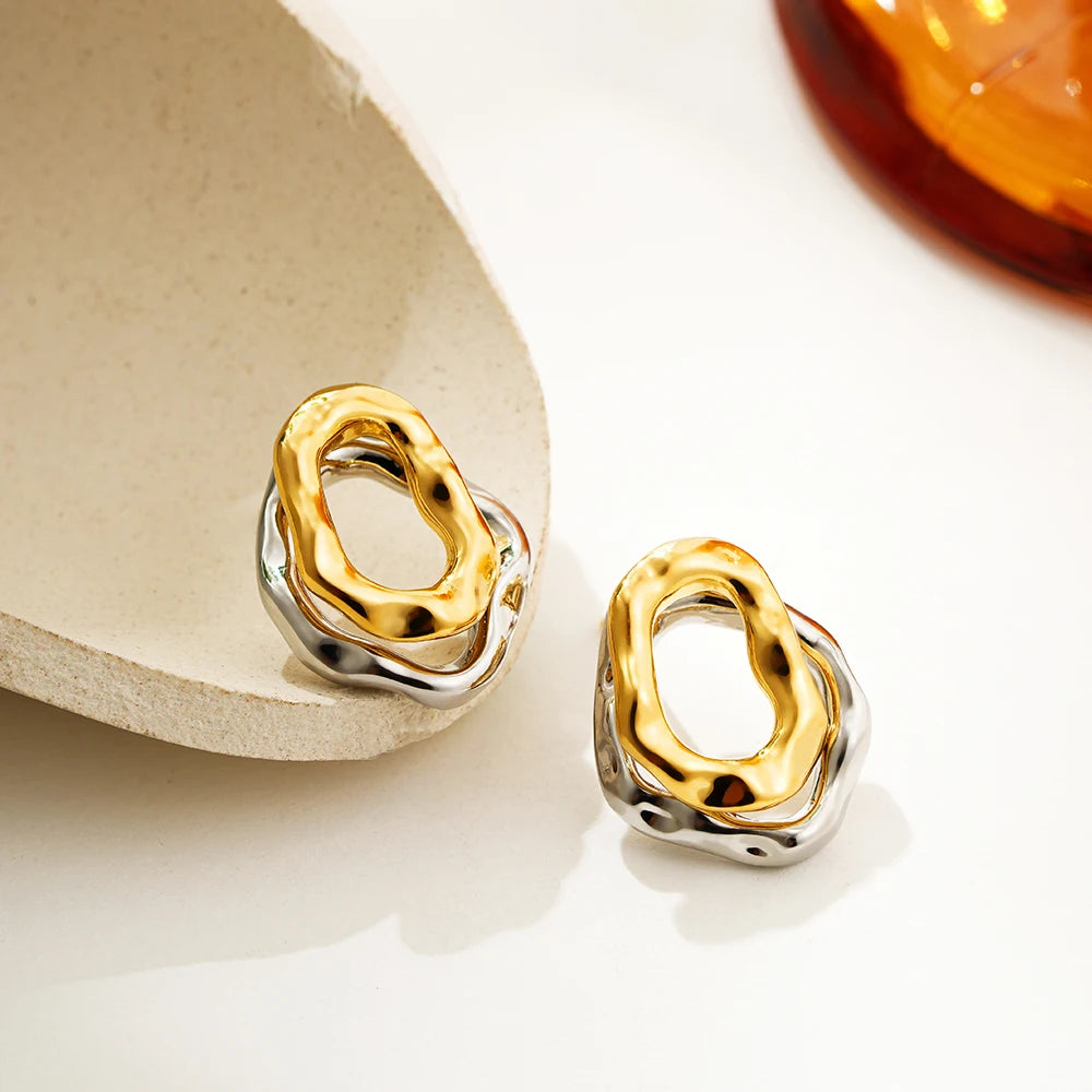 Gold&Silver Plated Earrings for Women