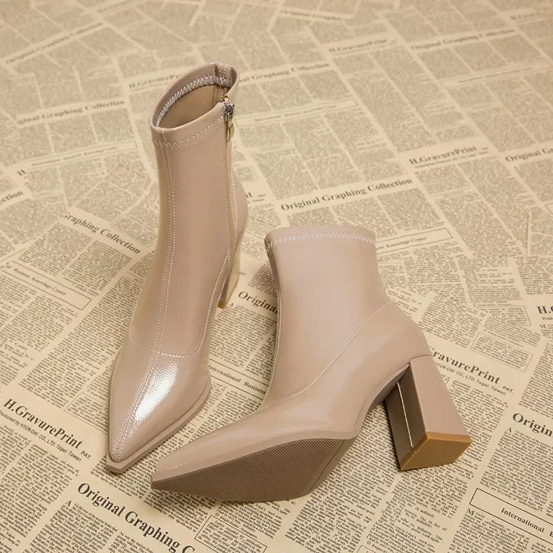 Women's Boots Pointed Shoes for Women New Side Classic Daily Boots Women Boots