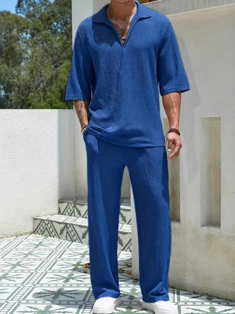 New Spring&summer Casual Men's Suit