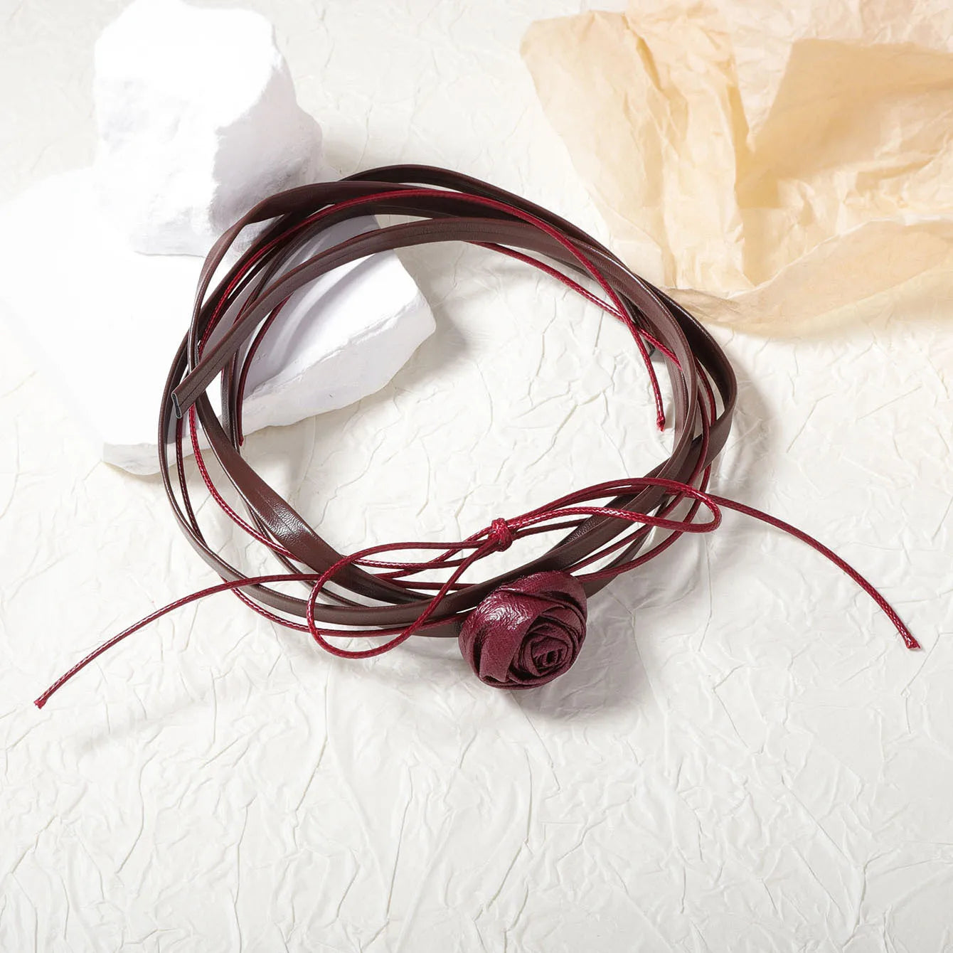 Trendy Style For Women's Jewelry With Flower Pendant Adjustable
