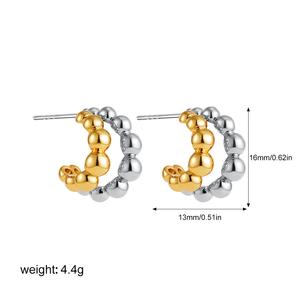 Gold&Silver Plated Earrings for Women