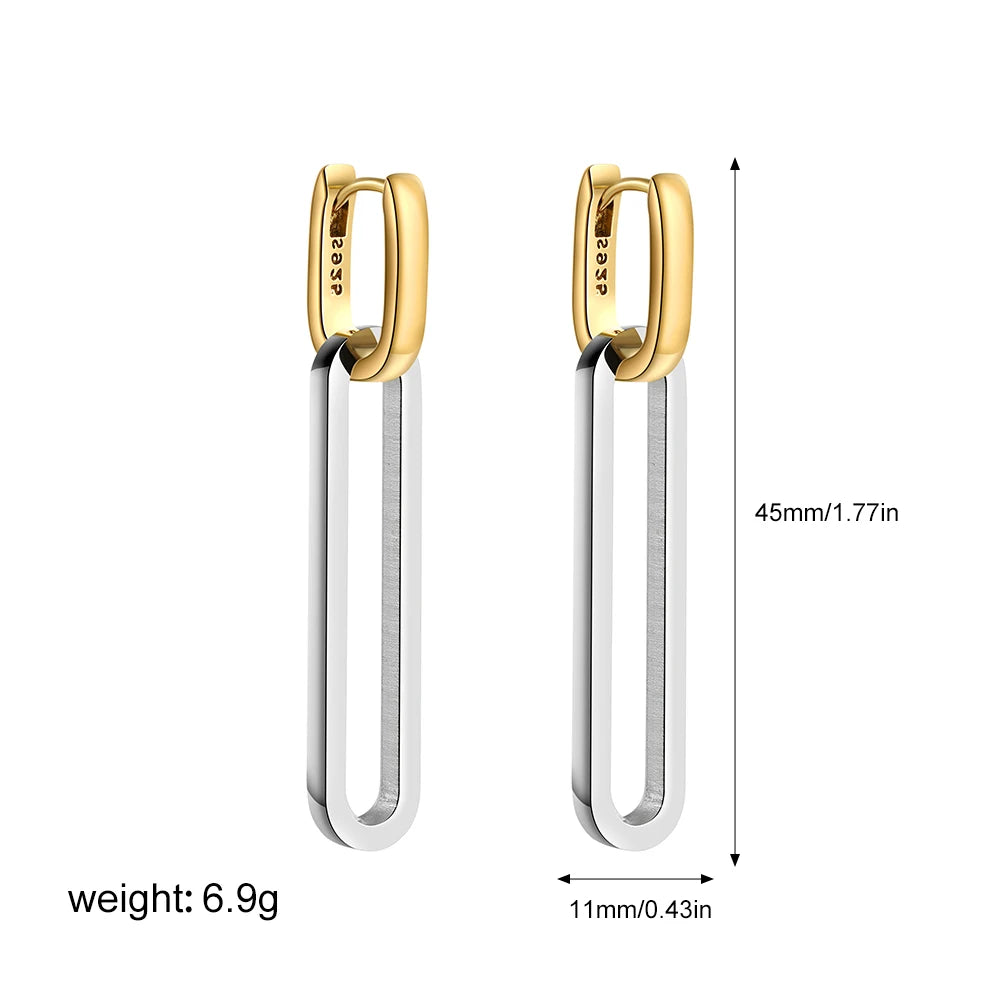 Gold&Silver Plated Earrings for Women